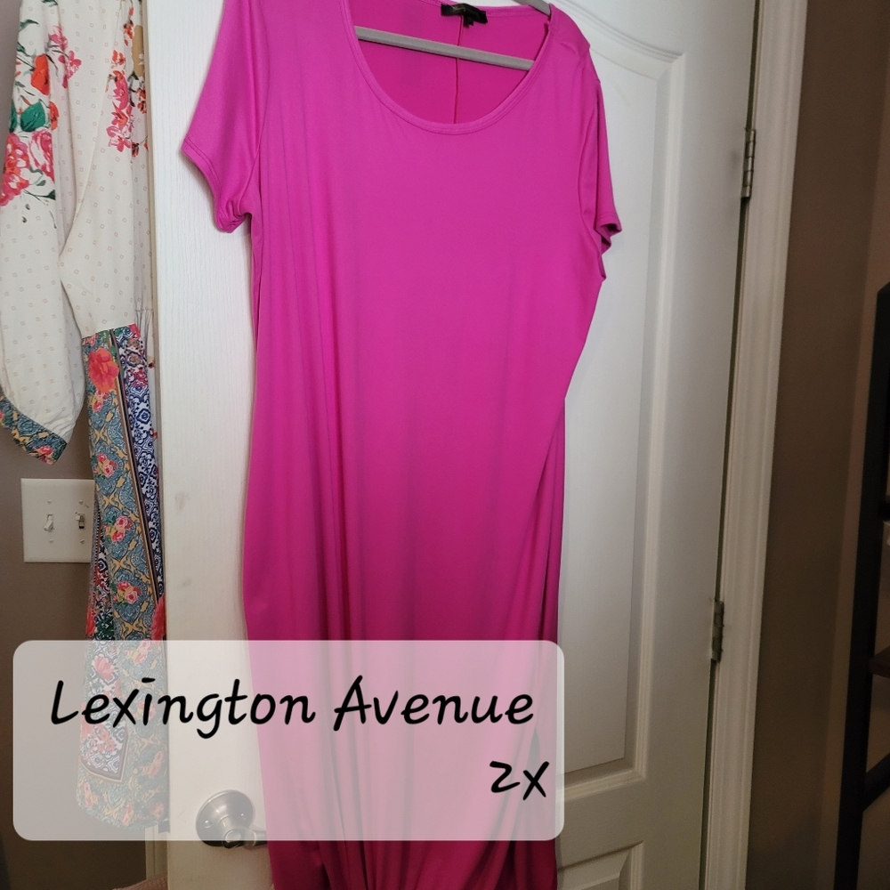 India Boutique Fuchsia Maxi Dress